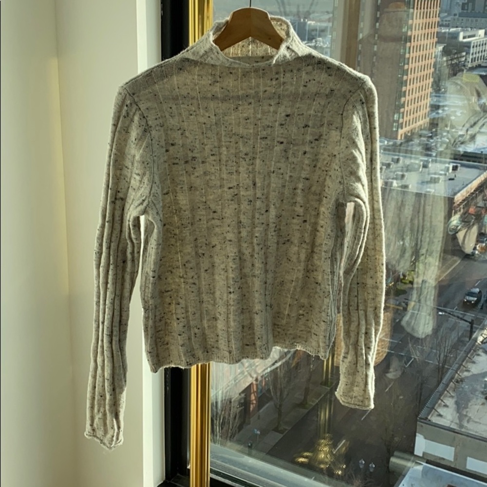 Madewell Donegal Evercrest sweater, size small